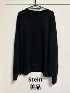 stein シュタイン　スウェット　トレーナー　ブラック　M 美品のサムネイル