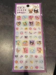 【正規品】カットピースシール サンリオキャラクターズ タイルシール　日焼け