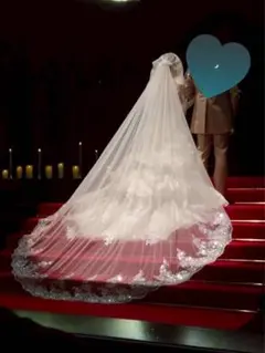 ウェディングベール アイボリー