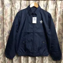 70’ 80’ adidas アディダス　ナイロンジャケット　デサント製　襟付き