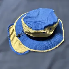 PERSON'S バケットハット 青とベージュ