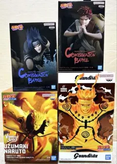 NARUTO フィギュア　ナルト　サスケ　我愛羅　フィギュア