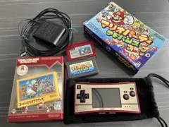 ゲームボーイミクロ ファミコンカラー 20周年記念(画面の中の埃清掃済み)