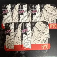 サカモトデイズ　アートコースター　豹　5枚