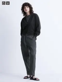 グレー カジュアルパンツ