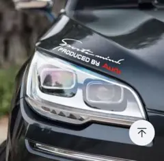 アウディ車用フロントステッカー