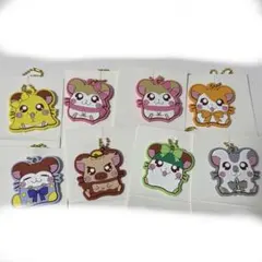 ハム太郎　ラバーマスコット　8個 まとめ売り セリア キーホルダー