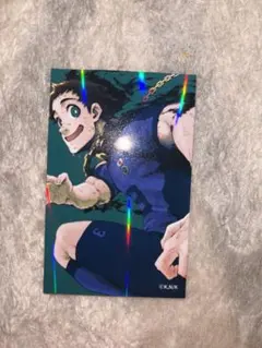 時光青志 ブルーロック　伊勢丹　ホロカード