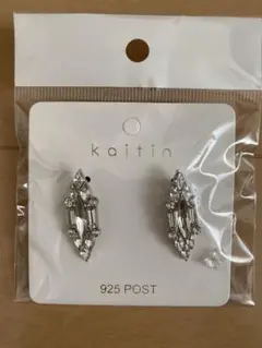 kaitin 925シルバー クリスタルピアス