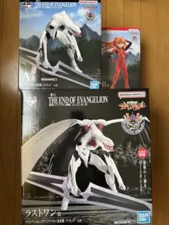 一番くじ エヴァ A B ラストワン フィギュア3体セット おまけつき