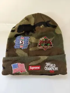 2026年最新】supreme 迷彩 ニット帽の人気アイテム - メルカリ