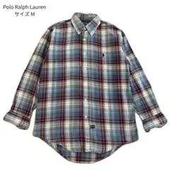 ラルフローレン チェックBDシャツ M POLO COUNTRY