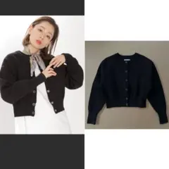 SONNY LABEL スウェットライク ショート カーディガンのサムネイル
