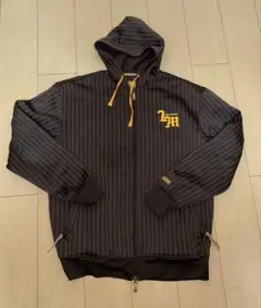 LIVE MECHANICS ピンストライプ パーカー　メンズXL