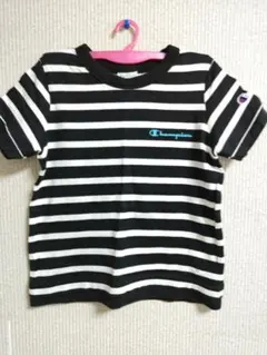 《2点で100円引き対象》ハッシュアッシュ×チャンピオンsize120　Tシャツ