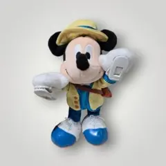 ミッキーマウス ぬいぐるみバッジ クリップ付き　肩乗せ