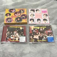 なにわ男子　HARD WORK CD ファミクラストア 限定　初回 2 通常盤