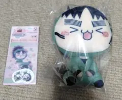 忍たま乱太郎　桜もちぴこ ぬいぐるみ ステッカーセット　七松小平太