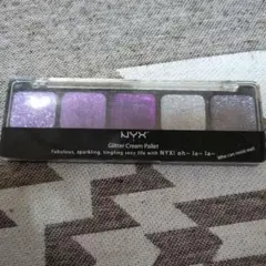 NYX GlitterCreamPallet RoyalVioletsのサムネイル
