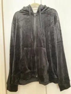 ベロアパーカー