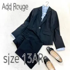 【Add Rouge】スーツセットアップ(13)パンツスーツ　デオドラント　黒