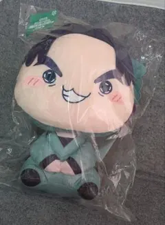 フリューくじ　もちぴこBIGぬいぐるみ　潮江文次郎　桜もちぴこの段　忍たま乱太郎