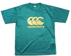 【値下げ可】Canterbury ラグビー 半袖 Tシャツ グリーンのサムネイル
