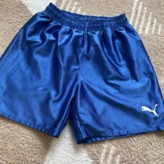 PUMA ハーフパンツ 青140
