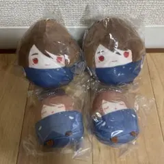 呪術廻戦　くじメイト　ぬいくじ2 家入硝子　ぬいぐるみ　4品セット