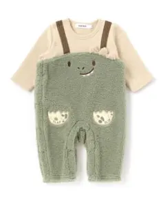 SLAP SLAP フリースロンパース 70cm グリーン