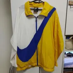 激レア NIKE ビッグスウォッシュJK レイカーズカラー ウインドブレーカー