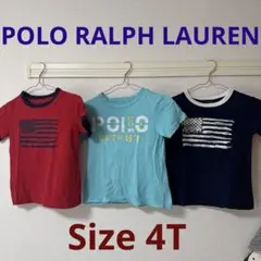 ポロラルフローレンTシャツ 3点セット 100cm
