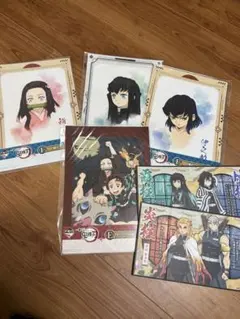鬼滅の刃 キャラクター一番くじ台紙付きミニポスター