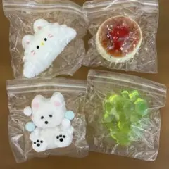 動物型　パンケーキ　マスカット　スクイーズ　捏捏　セット　まとめ売り