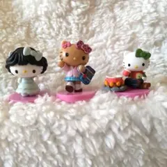 チョコエッグ キティ 日焼けギャル 昭和アイドル ソロキャンプ フィギュア