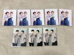 SnowMan 向井康二 渡辺翔太 なべこじ 厚紙 7枚セット