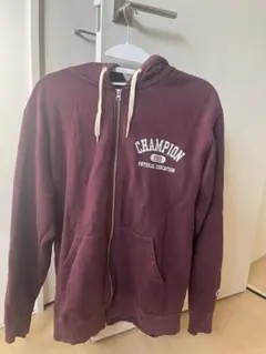 徳*E様 Champion バーガンディ フルジップパーカー X-LARGE