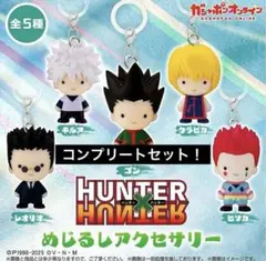 【新品】HUNTER×HUNTER めじるしアクセサリー 第1弾5種コンプセット