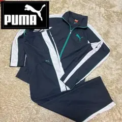 美品　Puma プーマ ナイロン　トラックジャケットセットアップ Lサイズのサムネイル