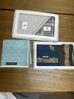 未使用品 ブランドハンカチ5枚 まとめ売り