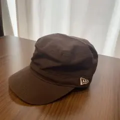 New Era ワークキャップ ブラウン 7 3/8