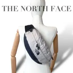 美品567 THE NORTH FACE ナイロン ボディバッグ 斜め掛け ロゴ