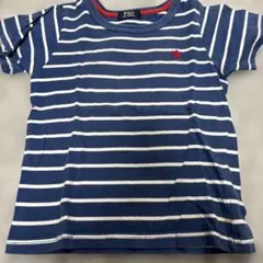 POLO ボーダー柄 Tシャツ ネイビー/ホワイトのサムネイル