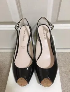 Marie femme エナメル ウェッジソール サンダルのサムネイル