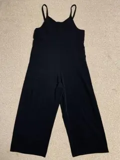 studio clip ブラック　サロペット　オールインワン Mサイズ