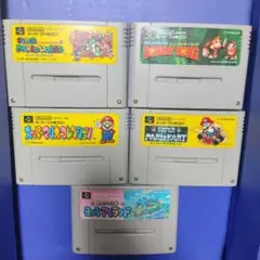 スーパーファミコンソフト 5本セット