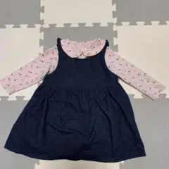 女の子用 組曲　トップス　ジャンパースカート　2点セット