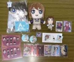 名探偵コナン まとめ売り セガラッキーくじ 缶バッジ ぬいぐるみ カード ポスカ