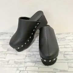 フェティコ EMBELLISHED WOODEN CROGS 36 - メルカリ