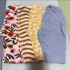 ユニクロ　ベビーレギンス　90サイズ　4点セット